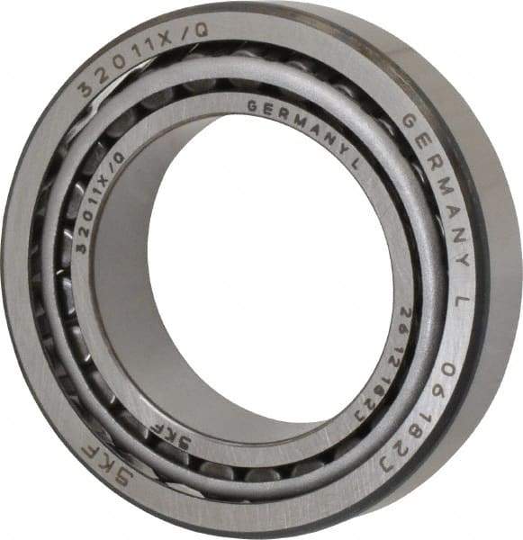 SKF - 55mm Bore Diam, 90mm OD, 23mm Wide, Tapered Roller Bearing - 80,900 N Dynamic Load Capacity, 116,000 N Static Load Capacity - Exact Tool & Supply