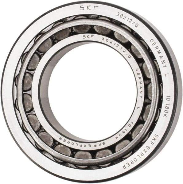 SKF - 60mm Bore Diam, 110mm OD, 23.75mm Wide, Tapered Roller Bearing - 99,000 N Dynamic Load Capacity, 114,000 N Static Load Capacity - Exact Tool & Supply