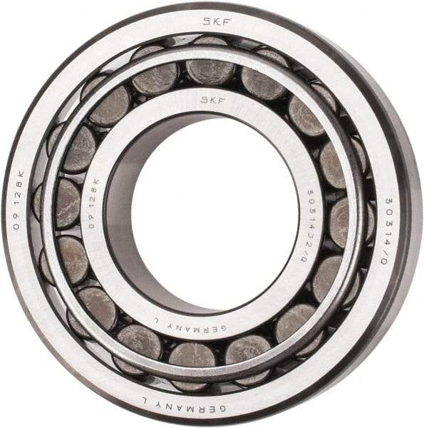 SKF - 70mm Bore Diam, 150mm OD, 38mm Wide, Tapered Roller Bearing - 220,000 N Dynamic Load Capacity, 260,000 N Static Load Capacity - Exact Tool & Supply