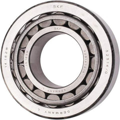 SKF - 70mm Bore Diam, 150mm OD, 54mm Wide, Tapered Roller Bearing - 297,000 N Dynamic Load Capacity, 380,000 N Static Load Capacity - Exact Tool & Supply