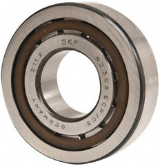 SKF - 30mm Bore Diam, 72mm Outside Diam, 19mm Wide Cylindrical Roller Bearing - 51,200 N Dynamic Capacity, 48,000 Lbs. Static Capacity - Exact Tool & Supply