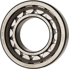 SKF - 40mm Bore Diam, 80mm Outside Diam, 18mm Wide Cylindrical Roller Bearing - 53,900 N Dynamic Capacity, 53,000 Lbs. Static Capacity - Exact Tool & Supply