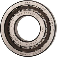 SKF - 45mm Bore Diam, 100mm Outside Diam, 25mm Wide Cylindrical Roller Bearing - 99,000 N Dynamic Capacity, 100,000 Lbs. Static Capacity - Exact Tool & Supply