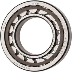SKF - 45mm Bore Diam, 85mm Outside Diam, 19mm Wide Cylindrical Roller Bearing - 60,500 N Dynamic Capacity, 64,000 Lbs. Static Capacity - Exact Tool & Supply