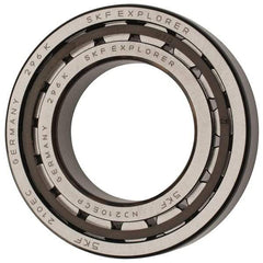 SKF - 50mm Bore Diam, 90mm Outside Diam, 20mm Wide Cylindrical Roller Bearing - 64,400 N Dynamic Capacity, 69,500 Lbs. Static Capacity - Exact Tool & Supply