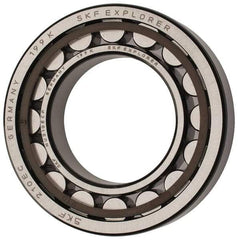 SKF - 50mm Bore Diam, 90mm Outside Diam, 20mm Wide Cylindrical Roller Bearing - 64,400 N Dynamic Capacity, 69,500 Lbs. Static Capacity - Exact Tool & Supply