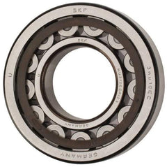 SKF - 50mm Bore Diam, 110mm Outside Diam, 27mm Wide Cylindrical Roller Bearing - 110,000 N Dynamic Capacity, 112,000 Lbs. Static Capacity - Exact Tool & Supply