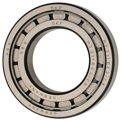SKF - 55mm Bore Diam, 100mm Outside Diam, 21mm Wide Cylindrical Roller Bearing - 84,200 N Dynamic Capacity, 95,000 Lbs. Static Capacity - Exact Tool & Supply