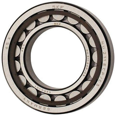 SKF - 55mm Bore Diam, 100mm Outside Diam, 21mm Wide Cylindrical Roller Bearing - 84,200 N Dynamic Capacity, 95,000 Lbs. Static Capacity - Exact Tool & Supply