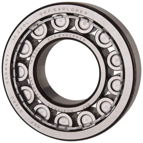 SKF - 70mm Bore Diam, 150mm Outside Diam, 35mm Wide Cylindrical Roller Bearing - 205,000 N Dynamic Capacity, 228,000 Lbs. Static Capacity - Exact Tool & Supply