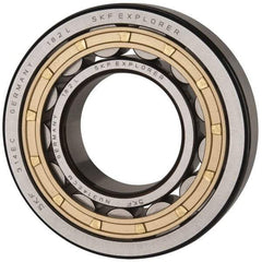 SKF - 70mm Bore Diam, 150mm Outside Diam, 35mm Wide Cylindrical Roller Bearing - 205,000 N Dynamic Capacity, 228,000 Lbs. Static Capacity - Exact Tool & Supply