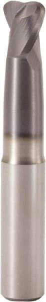 Seco - 6mm, 2 Flute, Single End, Solid Carbide, 1.5mm Corner Radius End Mill - 60mm OAL, 30° Helix, Right Hand Flute, 8mm LOC, Right Hand Cut, 30mm Extended Reach - Exact Tool & Supply