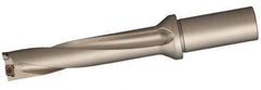Sumitomo - 154mm Max Drill Depth, 5xD, 30mm Diam, Indexable Insert Drill - 2 Inserts, 40mm Shank Diam, Whistle Notch Shank - Exact Tool & Supply