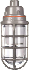 Hubbell Killark - 120 to 277 VAC, 13 Watt, LED Hazardous Location Light Fixture - Corrosion, Dirt, Dust, Heat, Moisture & Vibration Resistant, Aluminum Housing - Exact Tool & Supply