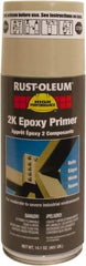 Rust-Oleum - 14.1 oz Primer Beige Spray Paint - 8 to 12 Sq Ft Coverage, Quick Drying - Exact Tool & Supply
