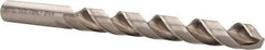Hertel - 13/32" 135° Cobalt Jobber Drill - Bright Finish, Spiral Flute, 5-1/4" OAL, Split Point - Exact Tool & Supply