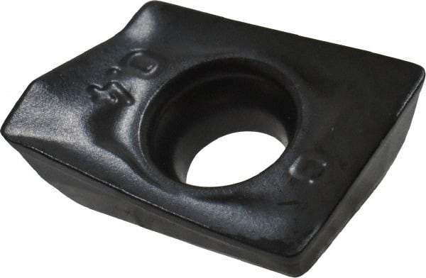 Walter - ADMT080304 G56 Grade WKP35S Carbide Milling Insert - TiCN/Al2O3 Finish, 0.1319" Thick, 0.4mm Corner Radius - Exact Tool & Supply