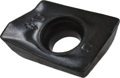 Walter - ADMT080304 G56 Grade WKP35S Carbide Milling Insert - TiCN/Al2O3 Finish, 0.1319" Thick, 0.4mm Corner Radius - Exact Tool & Supply