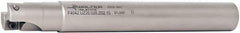 Walter - 1" Cut Diam, 15mm Max Depth of Cut, 1" Shank Diam, 9.87" OAL, Indexable Square Shoulder End Mill - AD.T 1606.. Inserts, Cylindrical Shank, 90° Lead Angle - Exact Tool & Supply