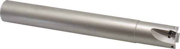 Walter - 1" Cut Diam, 8mm Max Depth of Cut, 1" Shank Diam, 8" OAL, Indexable Square Shoulder End Mill - AD.T 0803.. Inserts, Cylindrical Shank, 90° Lead Angle - Exact Tool & Supply