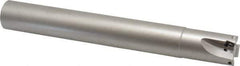 Walter - 1" Cut Diam, 8mm Max Depth of Cut, 1" Shank Diam, 8" OAL, Indexable Square Shoulder End Mill - AD.T 0803.. Inserts, Cylindrical Shank, 90° Lead Angle - Exact Tool & Supply