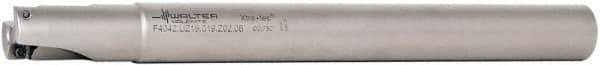 Walter - 3/4" Cut Diam, 8mm Max Depth of Cut, 3/4" Shank Diam, 8" OAL, Indexable Square Shoulder End Mill - AD.T 0803.. Inserts, Cylindrical Shank, 90° Lead Angle - Exact Tool & Supply