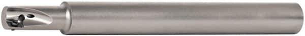 Walter - 13mm Cut Diam, 8mm Max Depth of Cut, 5/8" Shank Diam, 6-1/4" OAL, Indexable Square Shoulder End Mill - AD.T 0803.. Inserts, Cylindrical Shank, 90° Lead Angle - Exact Tool & Supply