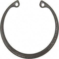 Rotor Clip - 0.05" Thick, Phosphate Finish, Steel Snap Internal Retaining Ring - 0.056" Groove Width, 0.047" Groove Depth, 1.594" Groove Diam, Grade 1060-1090 - Exact Tool & Supply
