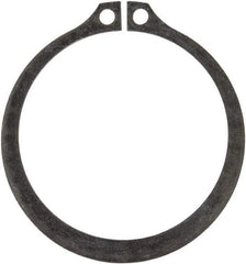 Rotor Clip - 1.886" Groove Diam, 2" Shaft Diam, Phosphate Steel, Snap External Retaining Rings - 0.068" Groove Width, 0.057" Groove Depth, 0.062" Ring Thickness, Grade 1060-1090 - Exact Tool & Supply