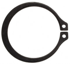 Rotor Clip - 63/64" Shaft Diam, 0.926" Groove Diam, Spring Steel External SH Style Retaining Ring - Exact Tool & Supply