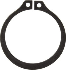 Rotor Clip - 1.176" Groove Diam, 1-1/4" Shaft Diam, Phosphate Steel, Snap External Retaining Rings - 0.056" Groove Width, 0.037" Groove Depth, 0.05" Ring Thickness, Grade 1060-1090 - Exact Tool & Supply