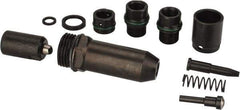 RivetKing - 3 to 6" Nose Head Kit for Rivet Tool - Includes Lock Ring, Upper Housing, O-Rings, Set Nut, Jaw Housing, Jaw Pusher, 3 Pc. Jaw Set - Exact Tool & Supply