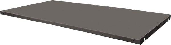 Durham - Gray, Steel, Cabinet Shelf - 57-15/16" Wide x 20-27/32" Deep x 3" High Body - Exact Tool & Supply