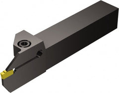 Sandvik Coromant - 20.07mm Max Depth, 3mm to 4.15mm Width, External Left Hand Indexable Grooving/Cutoff Toolholder - Exact Tool & Supply