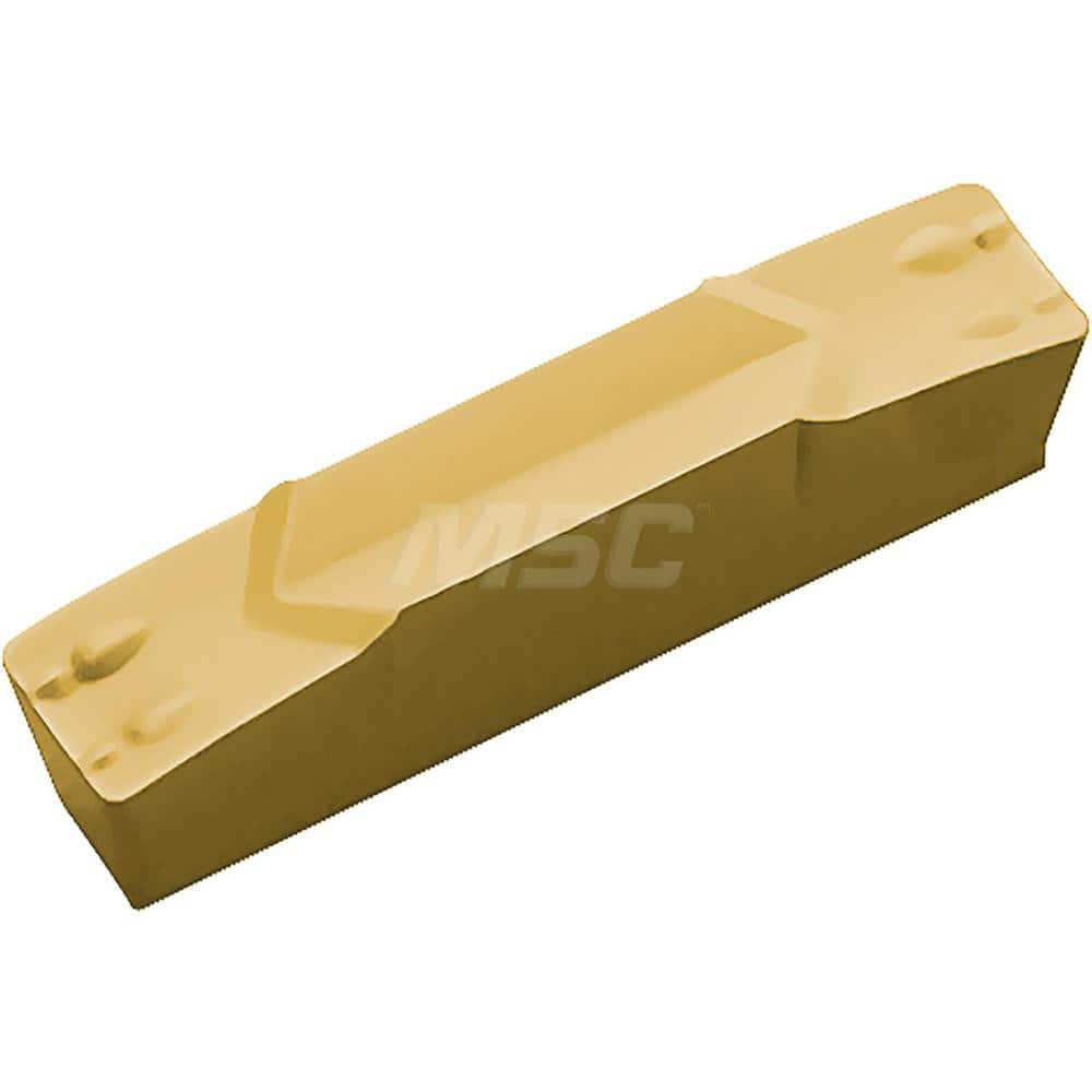 Grooving Insert: GMM4020040MW CR9025, Solid Carbide TiCN & TiN Finish, Neutral, 4 mm Cutting Width, 25 mm Max Depth, Series KGM