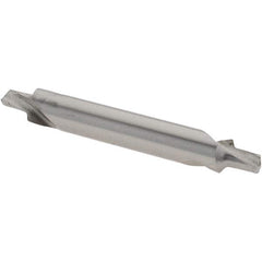 Value Collection - Plain Cut 120° Incl Angle High Speed Steel Combo Drill & Countersink - Exact Tool & Supply