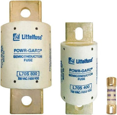Value Collection - 650 VDC, 700 VAC, 200 Amp, Fast-Acting Semiconductor/High Speed Fuse - 5-3/32" OAL, 20 at DC, 200 at AC kA Rating, 1-1/2" Diam - Exact Tool & Supply