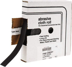 Value Collection - Shop Rolls   Abrasive Material: Emery    Roll Width (Inch): 1-1/2 - Exact Tool & Supply