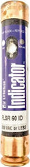 Value Collection - 300 VDC, 600 VAC, 60 Amp, Time Delay General Purpose Fuse - Class RK5, Cartridge Body - Exact Tool & Supply