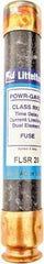 Value Collection - 300 VDC, 600 VAC, 20 Amp, Time Delay General Purpose Fuse - 200 kA Rating - Exact Tool & Supply
