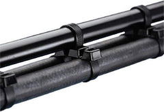 Value Collection - 20" Long Black Nylon Standard Cable Tie - 125 Lb Tensile Strength, 3/4" Thick - Exact Tool & Supply