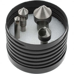 Value Collection - 1/4 to 13/16" Head Diam, Countersink Set - Exact Tool & Supply