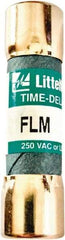 Value Collection - 250 VAC, 25 Amp, Time Delay Plug Fuse - 1-1/2" OAL, 10 at AC kA Rating, 13/32" Diam - Exact Tool & Supply