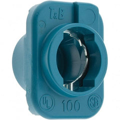 Value Collection - 1/2" Trade, Thermoplastic Push In Straight FMC Conduit Connector - Exact Tool & Supply