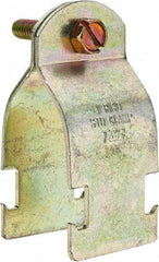 Value Collection - Steel Channel Pipe Strap for 1" Conduit - For Use with 1-1/2" Channel, 1-5/8" Channel, IMC Conduit & Rigid Conduit - Exact Tool & Supply
