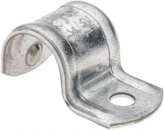 Value Collection - Steel Pipe Strap for 1/2" Conduit - For Use with Intermediate Metal Conduit & Rigid Conduit - Exact Tool & Supply