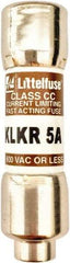 Value Collection - 600 VAC, 5 Amp, Fast-Acting Semiconductor/High Speed Fuse - 1-1/2" OAL, 200 (RMS Symmetrical) kA Rating, 13/32" Diam - Exact Tool & Supply