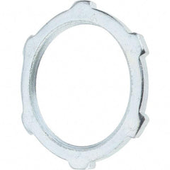 Value Collection - 1" Trade, Steel Threaded Conduit Locknut - Exact Tool & Supply
