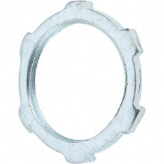 Value Collection - 3/4" Trade, Steel Threaded Conduit Locknut - Exact Tool & Supply