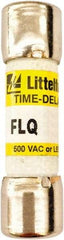 Value Collection - 500 VAC, 10 Amp, Time Delay General Purpose Fuse - 1-1/2" OAL, 13/32" Diam - Exact Tool & Supply